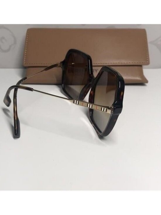 New Authentic Burberry BE4324 Isabella Sunglasses – Havana Frame / Gradient Lens main image 9